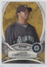2010 Bowman Sterling Prospects Gold Refractor 3/50 Carlos Peguero #BSP-CP 0o48