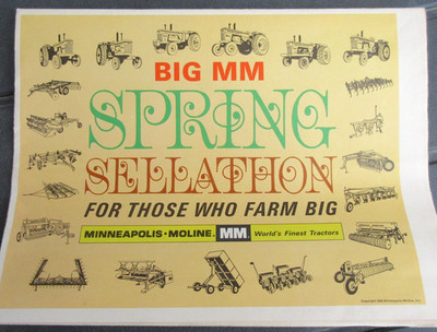 Vintage Minneapolis Moline Sales Brochure 1966 U302 Jet Star 3 M670 G1000 Equip.