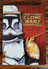 Star Wars: The Clone Wars - The Complete Season One DVD, 2011, 4-Disc Set 