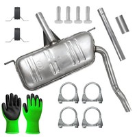 Polmo Mitteltopf Auspuff FüR Volkswagen Passat B5 1.8T 2.0 Kombi Limousine 96-05