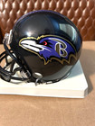 Joe Flaco Autographed Baltimore Ravens Mini Helmet JSA COA #W873087 — photo 4