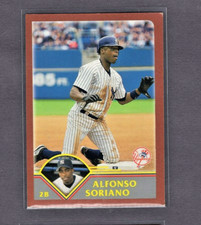 2003 TOPPS KANEBO JAPAN SERIES 2 BRONZE PARALLEL #48 ALFONSO SORIANO YANKEES EX+