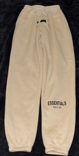 Fear of God Essentials Jogger Sweatpants Ivory/Cream Medium