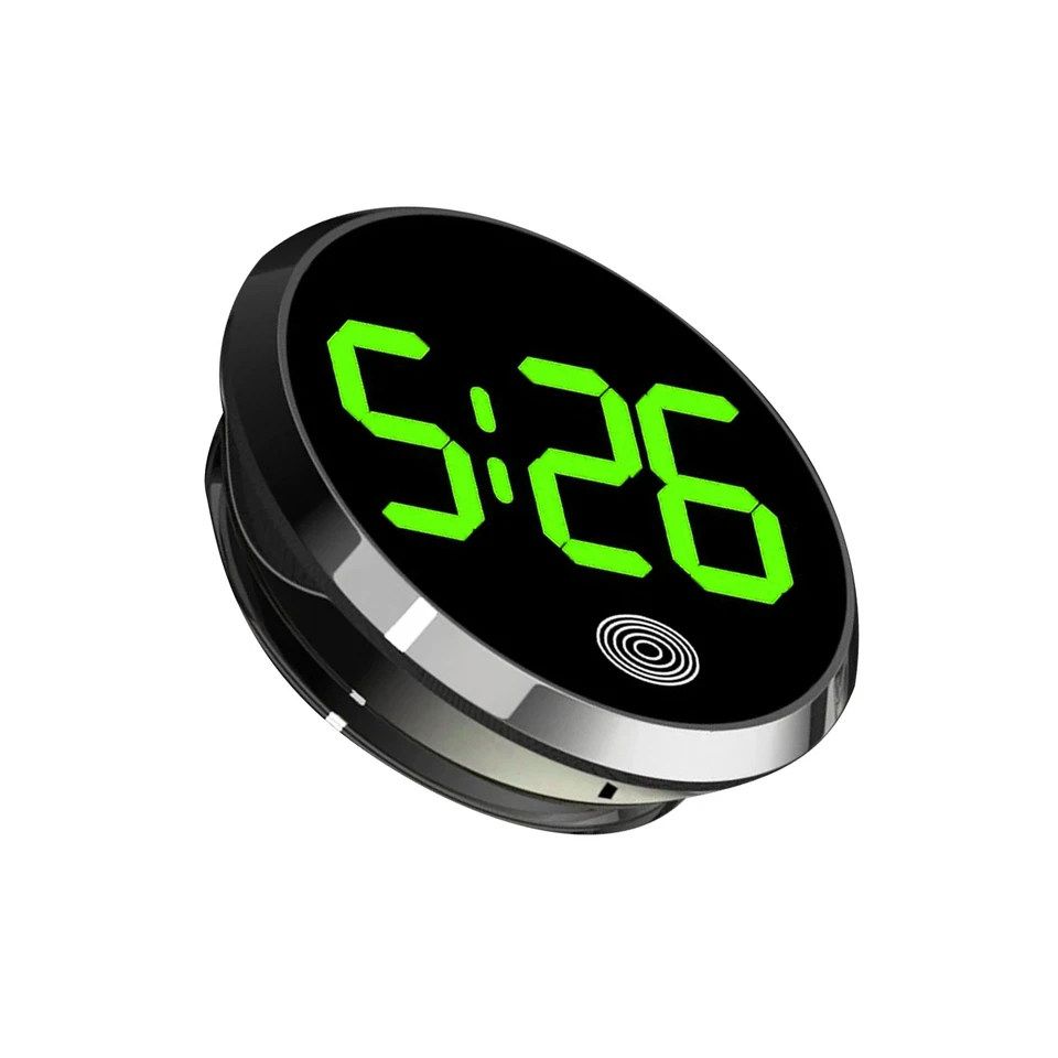 1x Reloj Digital Mini Electrónico para Tablero Vehículo Cronometrador Foto 4 de 4