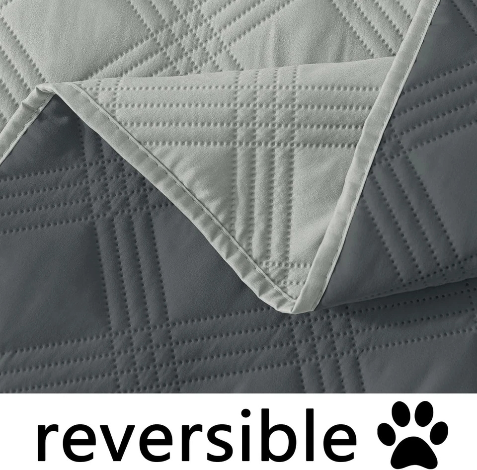 Manta Impermeable para Perros, Manta Reversible para Cama para Mascotas, Funda Suave para Sofá Sofá para Hacer Foto 4 de 4