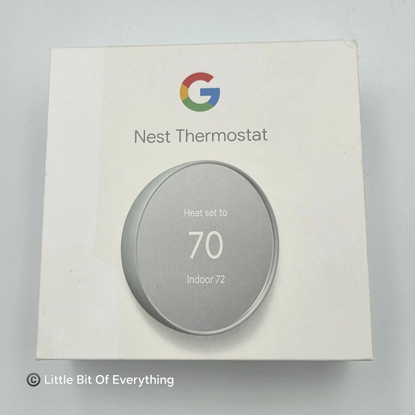 Google Nest Thermostat (2023) - Fog Gray (GA02083-US) - Free Shipping!
