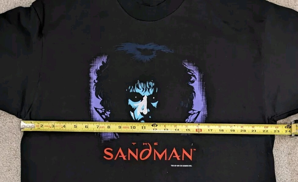 Vintage The Sandman Single Stitch T shirt 1991 DC Comics Inc (no 