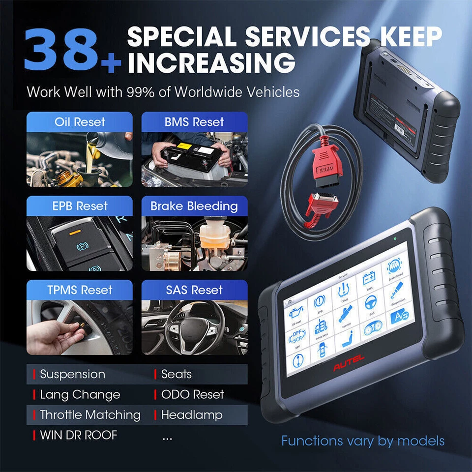 2025 Autel MaxiCOM MK808S PRO Car Diagnostic Auto OBD2 Scanner Bidirectional NEW - Image 4 of 4