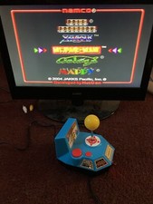 Namco Ms. Pac-Man Plug n Play TV Game 5 in 1 Jakks Pacific 2004 Tested Working