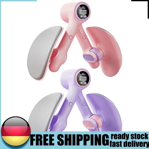 Pelvic Floor Muscle Trainer Thigh Master with Counter Non Slip for Workout Home