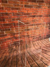 Display Plinths/Podiums 350mm Square 5 Sided Open One End Black, White or Clear