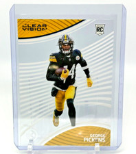 2022 Panini Chronicles Clear Vision George Pickens RC Steelers #CVR-18