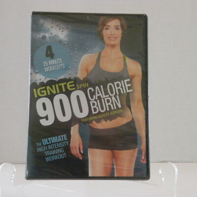 Ignite by Spri: 900 Calorie Burn (DVD, 2014) Featuring Ashley