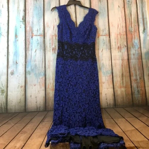 割引価格 新品☆ TADASHI Size SHOJI Blue ブラック サイズ6 Dress 6