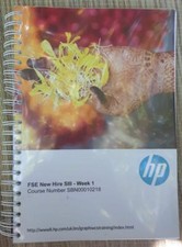 Training course for field service engineer, HP Indigo 7X00 series, 5 volumes