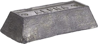 ALPHA METALS LEAD INGOT *99.% lead *5 lb. *Melt point: 621 degrees F *For non-el