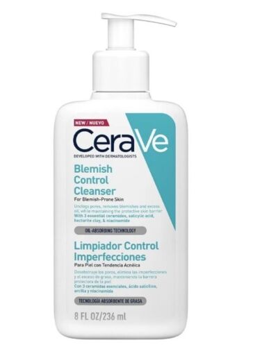Cerave Cleanser Control Imperfections , Blemish Control Unclogs Pores 236mL  - Picture 1 of 2