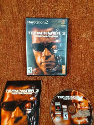 Terminator 3: Rise of the Machines (Sony PlayStation 2, 2003), Tested, Complete 