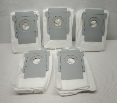 Value 5 Pack Dirt Disposal Dust Bag For iRobot Roomba i3 i7+ s9 s9+ Robot Vacuum