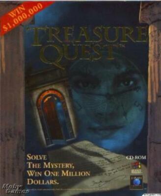 Treasure Quest + THICK Guide PC CD look for hidden words phrases mansion game!