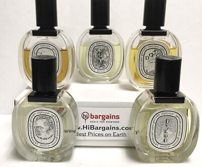 Diptyque Eau De Toilette 1.7 oz Low Fill & Up Authentic Sold individually No Box