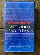 Discwasher Wet Video Head Cleaner - VHS Cleaner 1988
