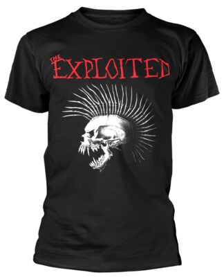 The Exploited 'Beat The Bastards' (Schwarz) T-Shirt