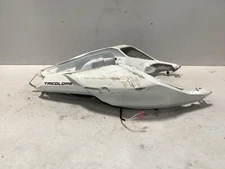 07-13 Ducati 848 1098 1198 EVO REAR BACK TAIL FAIRING COWLING SECTION WHITE 2012