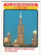 2022 Topps Heritage 1973 Flashbacks Sears Tower Completed in Chicago #NF-13