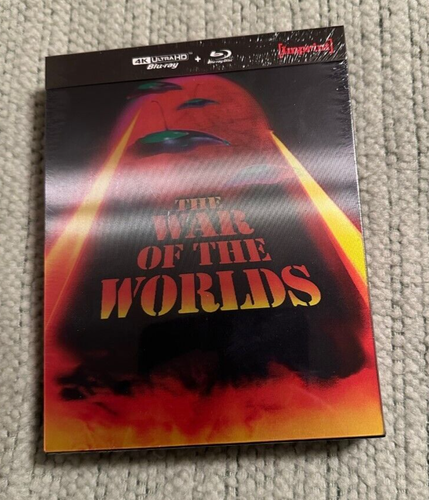 The War Of The Worlds 1953 SteelBook 3D Lenticular Case Imprint Ships In Box EBay