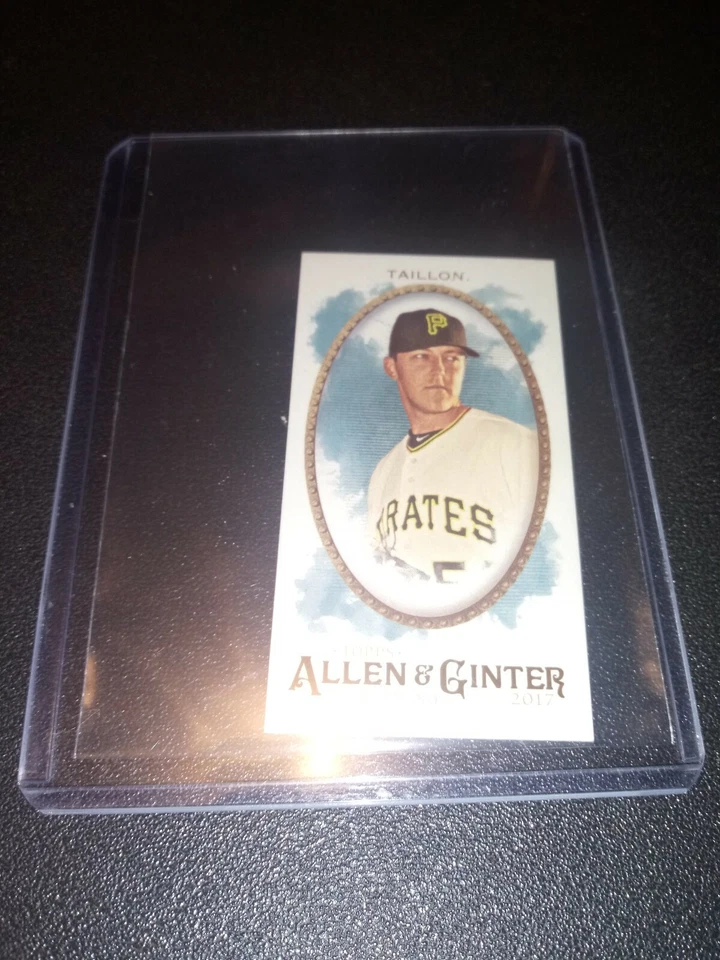 2017 Topps Allen & Ginter JAMESON TAILLON Brooklyn Back #D 16/25 - Image 2 of 2