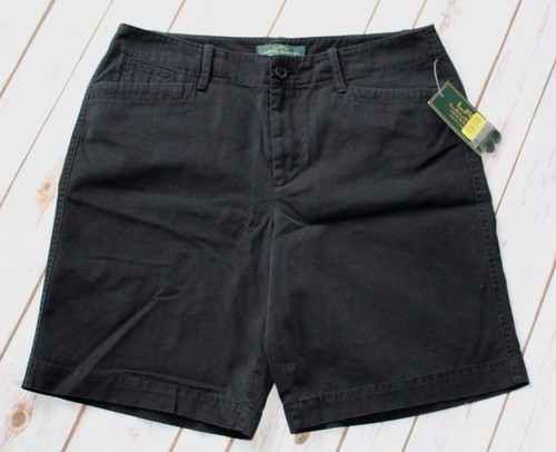 NUOVI Pantaloncini Lauren Ralph Lauren Donna 8 M Nero 9\