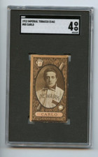 1912 Imperial Tobacco C46 Tony Carlo Newark Indians #85 🚀😳💥 SGC Graded 4