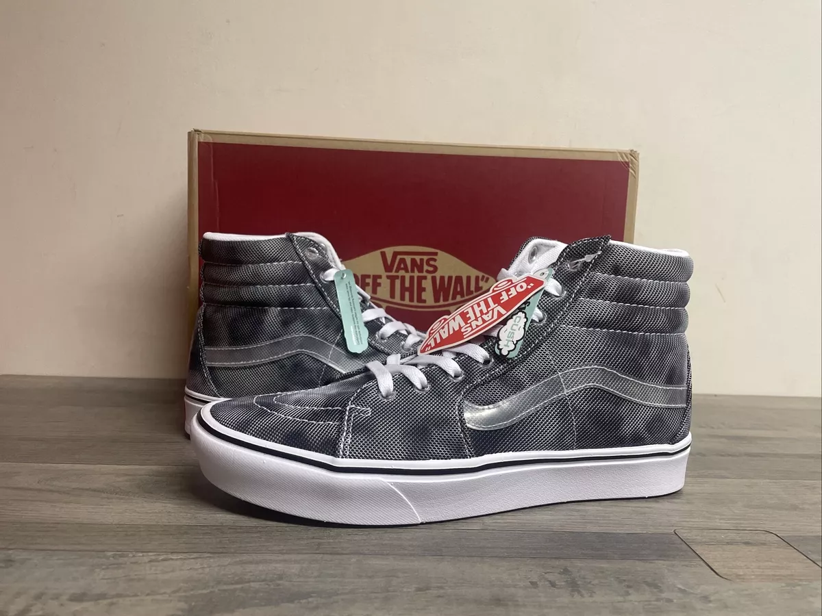 Vans high cheap tops womens grey