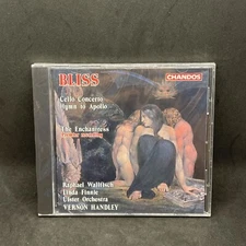 BLISS: Cello Concerto | The Entrantess | Hymn To Apollo | Handley CD Sealed