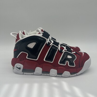Nike Air More Uptempo '96 Hoops Pack 2021 Bulls Red Black Mens