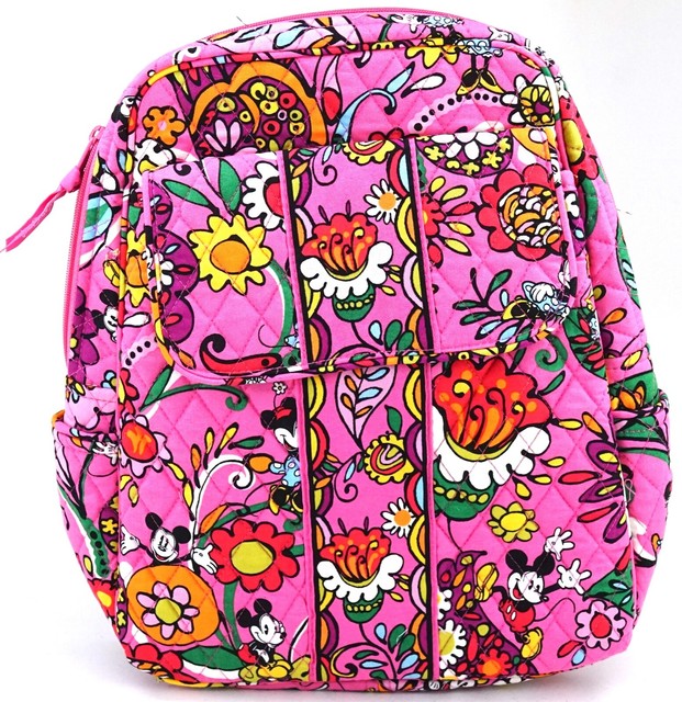 NEW Disney Vera Bradley "Just Mousing Around" Mickey and Minnie Pink