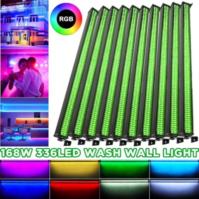 336 LED RGB Stage Wall Wash Bar Light DMX DJ Party Disco Lights LED Beam Light
