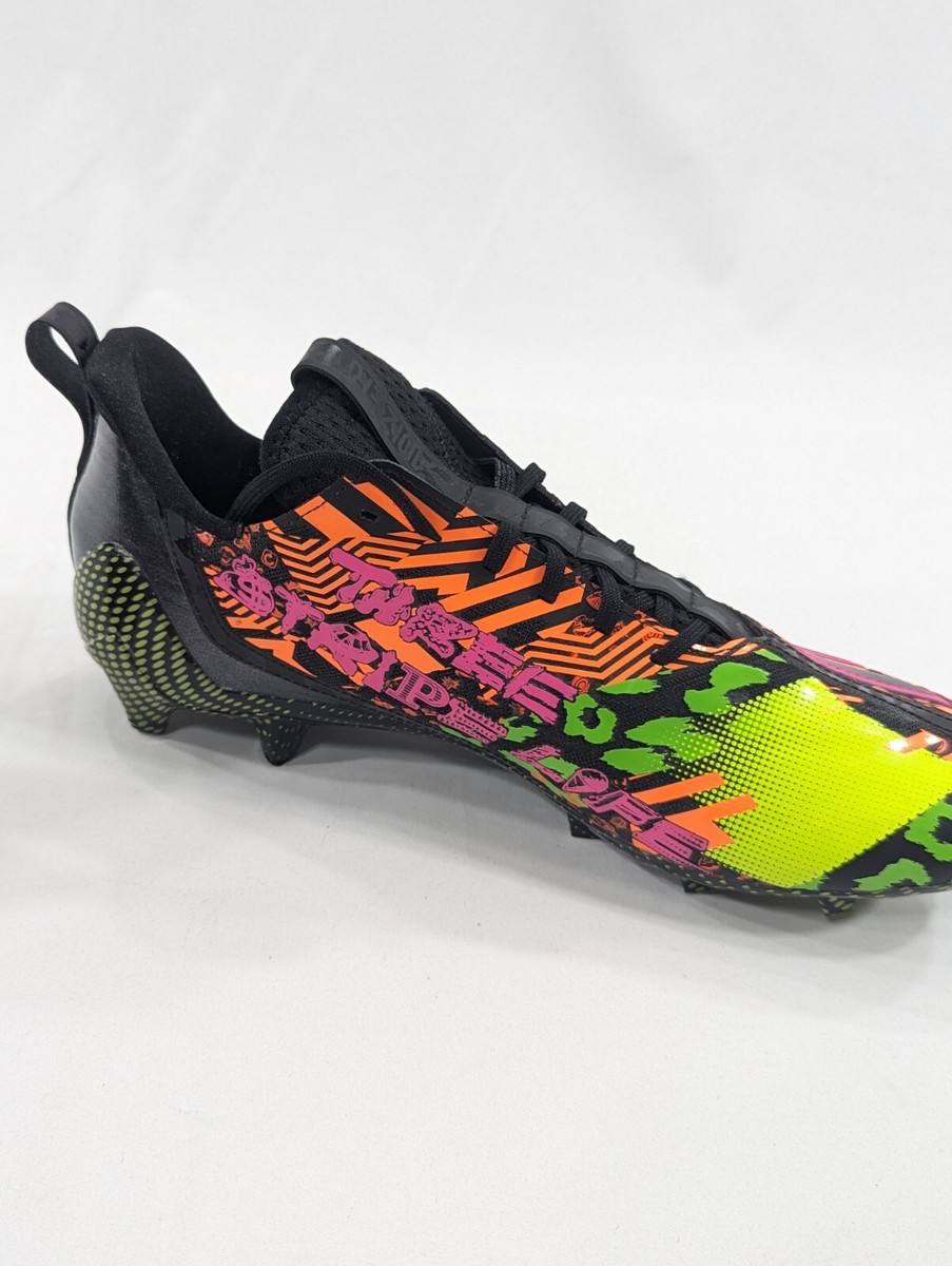 シューズ adidas adizero mismatch football cleats New No Box Adidas Adizero Mismatch Football Cleats Black