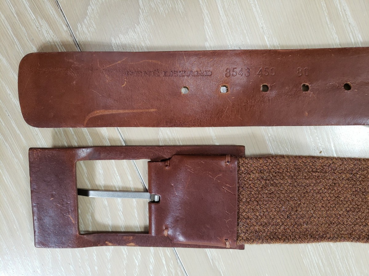 Rene lezard large leather belt RENÉ LEZARD Belts for Women - Vestiaire Collective main image 2
