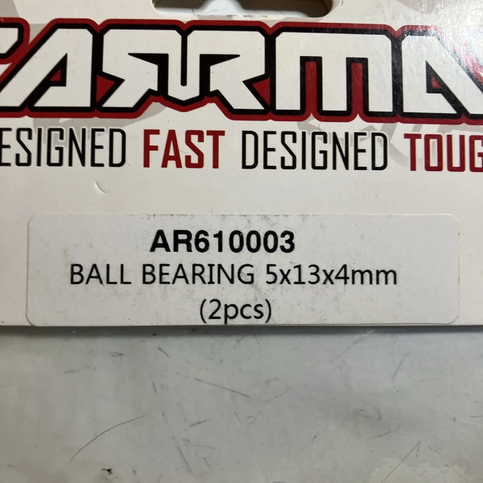 ARRMA FURY BALL BEARINGS AR610001 (10X15X4 MM) & AR610003 (5X13X4 MM) - Image 4 of 4