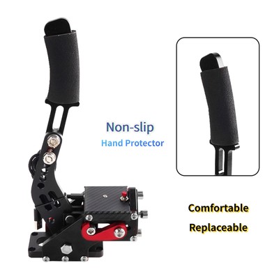 14Bit PS4/PS5 USB SIM Handbrake for Racing Games Steering Wheel Stand G29 Black.