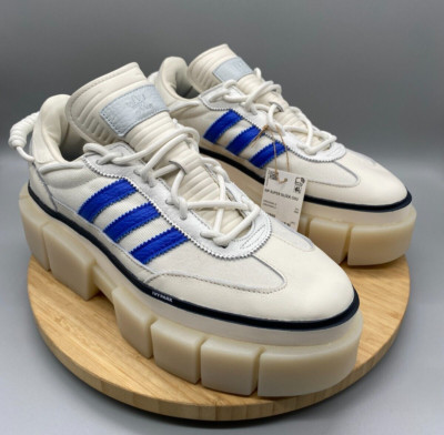 Adidas Shoes Ivy Park Beyonce Super Sleek Platform White Blue GZ3890 Womens 11