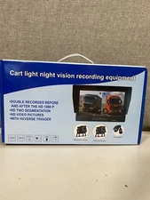 1080P Wireless RV Backup Camera Side Rear View 7" DVR Monitor for Truck Trailer