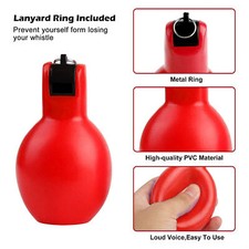 Squeeze Whistle for Coach Outdoor Physical Education Referee Teachers Sports
