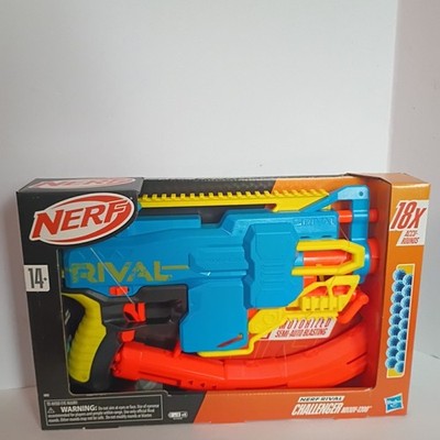 Nerf Rival Challenger MXXIV 1200 Blaster Motorized 12 Round Mag 18 Accu-Rounds