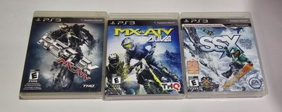 Sony PlayStation 3 PS3 MX vs ATV 4 Game Lot Untamed, Supercross, Reflex & Alive