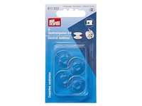 Prym 611322 NäHmaschinenspulen FüR Cb-Greifer - 20,5Mm - Transparent 4 StüCk
