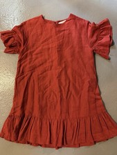 Urban Outfitters Floral A Line Dress Small Keyhole Back