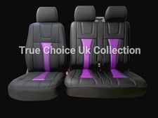 Fits Vw Transporter T5 T6 T6.1 6 Seater Leatherette Seat Covers Fits Vw Transporter T5 T6 T6.1 6 Seater Leatherette Seat Covers